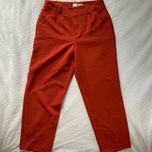 Target brand A New Day dark orange trousers
